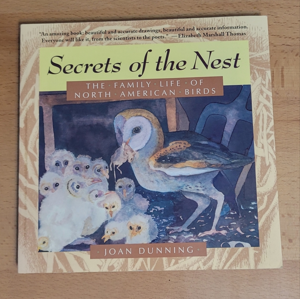 1994 PB SIGNED Secrets of the Nest - Northern American Birds by Joan Dunning